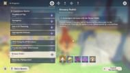 You can get an Easybreeze Badge for completing the Dreamy Paititi quest (Image via HoYoverse)